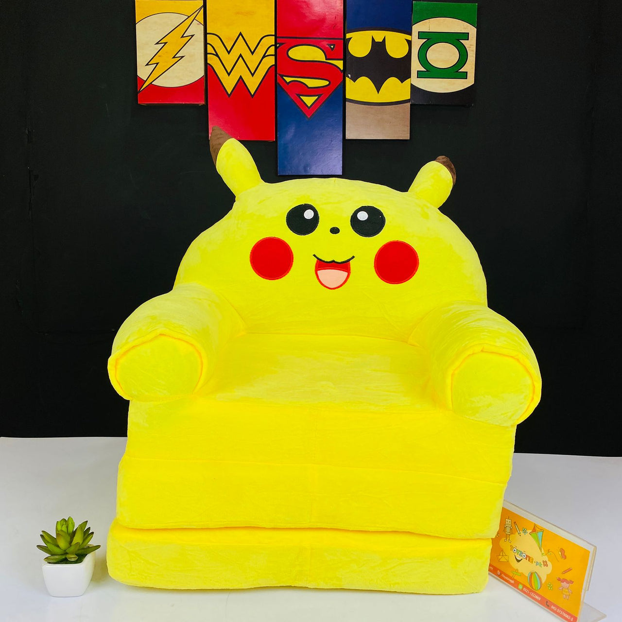 Sofa Seat For Baby In Pikachu Character