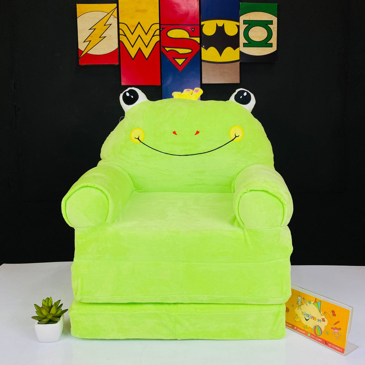 Sofa Seat For Baby In Frog Character