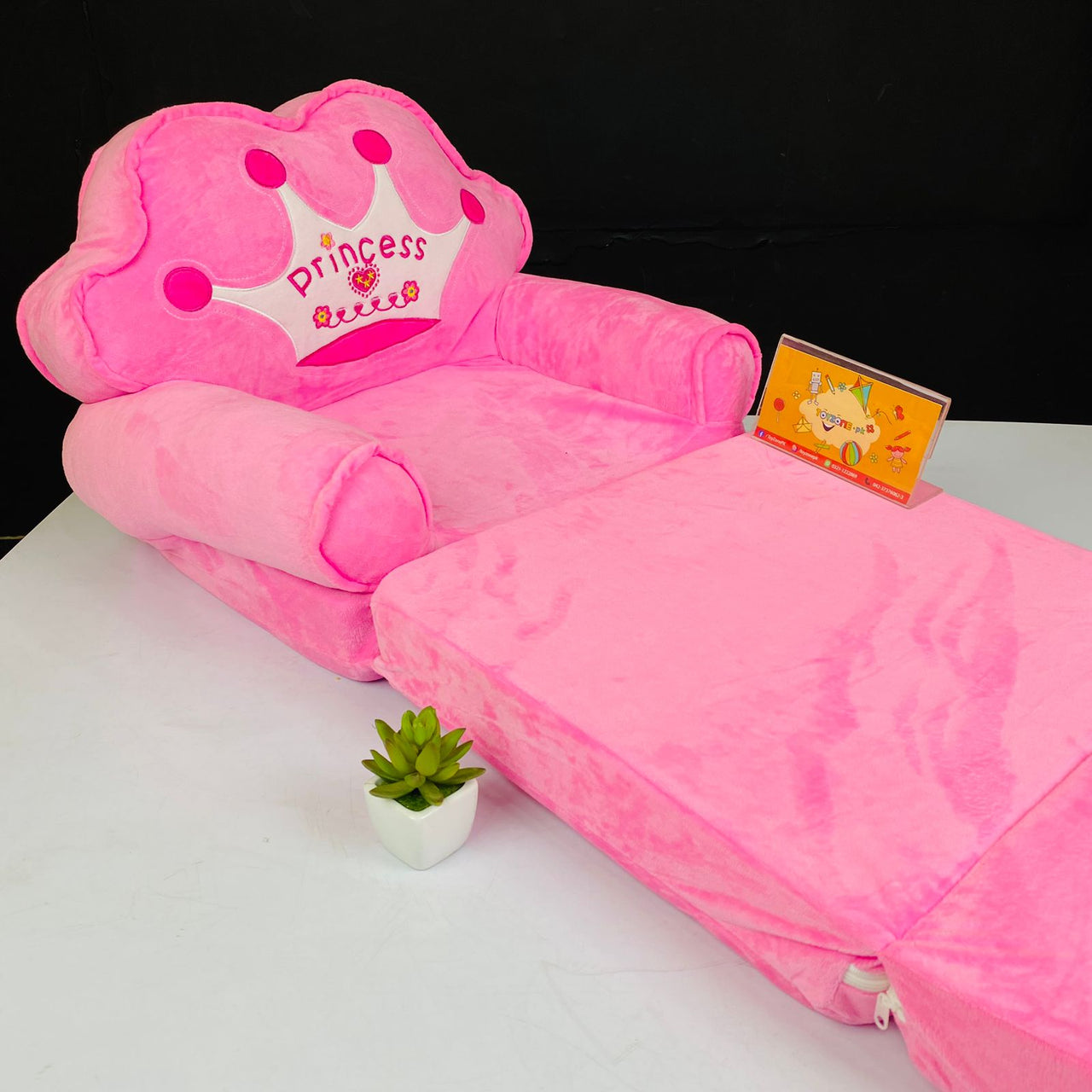 Crown Prince Pink Sofa Seat For Baby