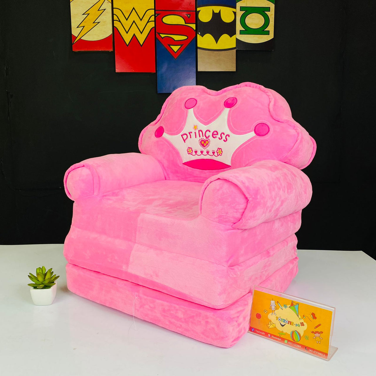 Crown Prince Pink Sofa Seat For Baby