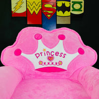 Thumbnail for Crown Prince Pink Sofa Seat For Baby