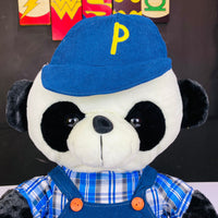 Thumbnail for Cute Panda In Blue & White Shirt For Baby