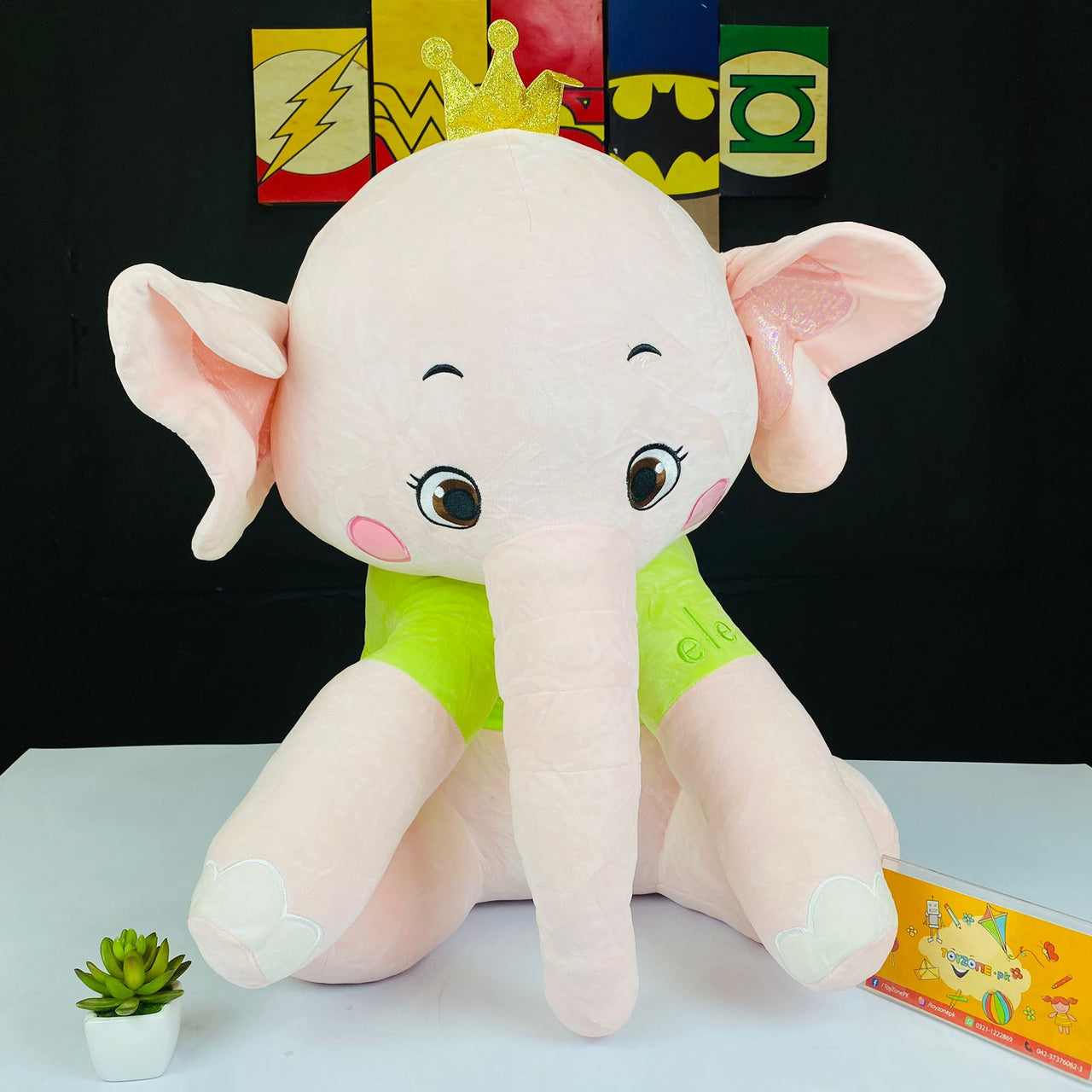 Beautiful Elephant For Kids Plush Toy Big Size