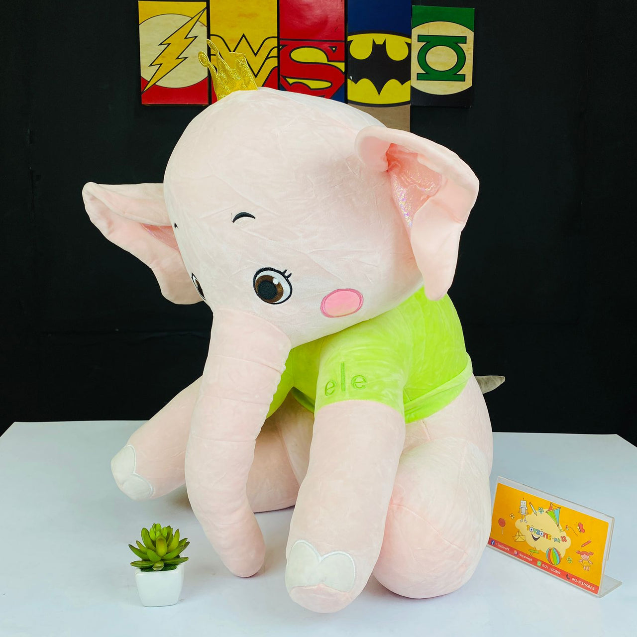 Beautiful Elephant For Kids Plush Toy Big Size