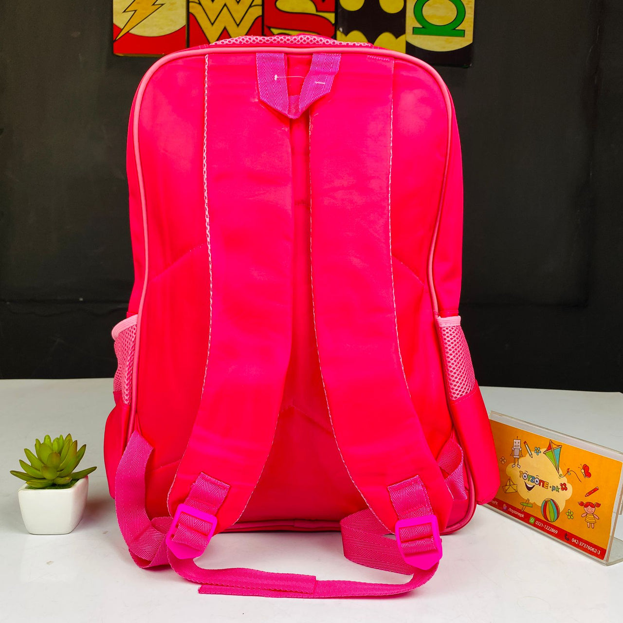 Unicorn Printed Pink School Bag For Kids
