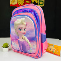 Thumbnail for Frozen Girl Printed School Bag For Kids