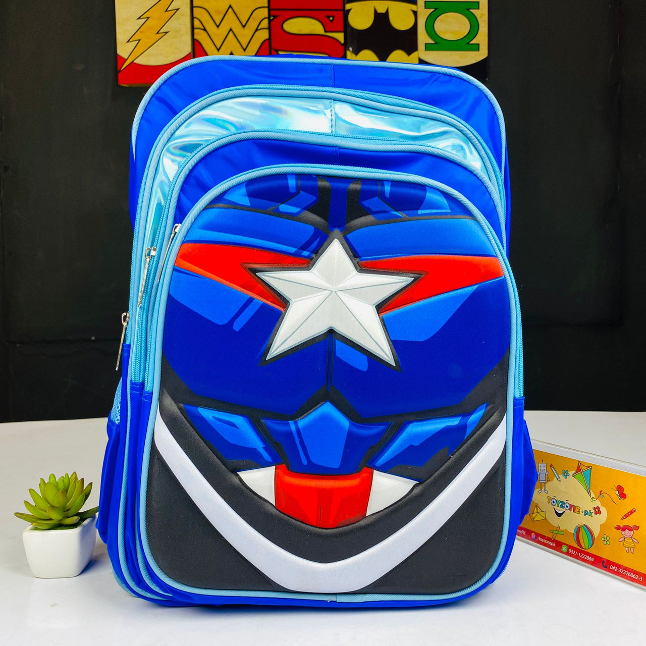 Captain America School Bag For Kids