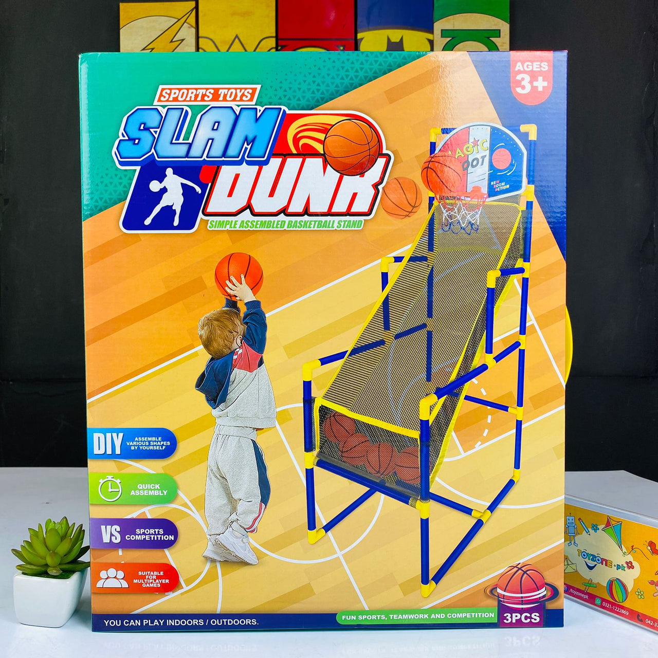 DIY Magic Shoot Basketball Stand