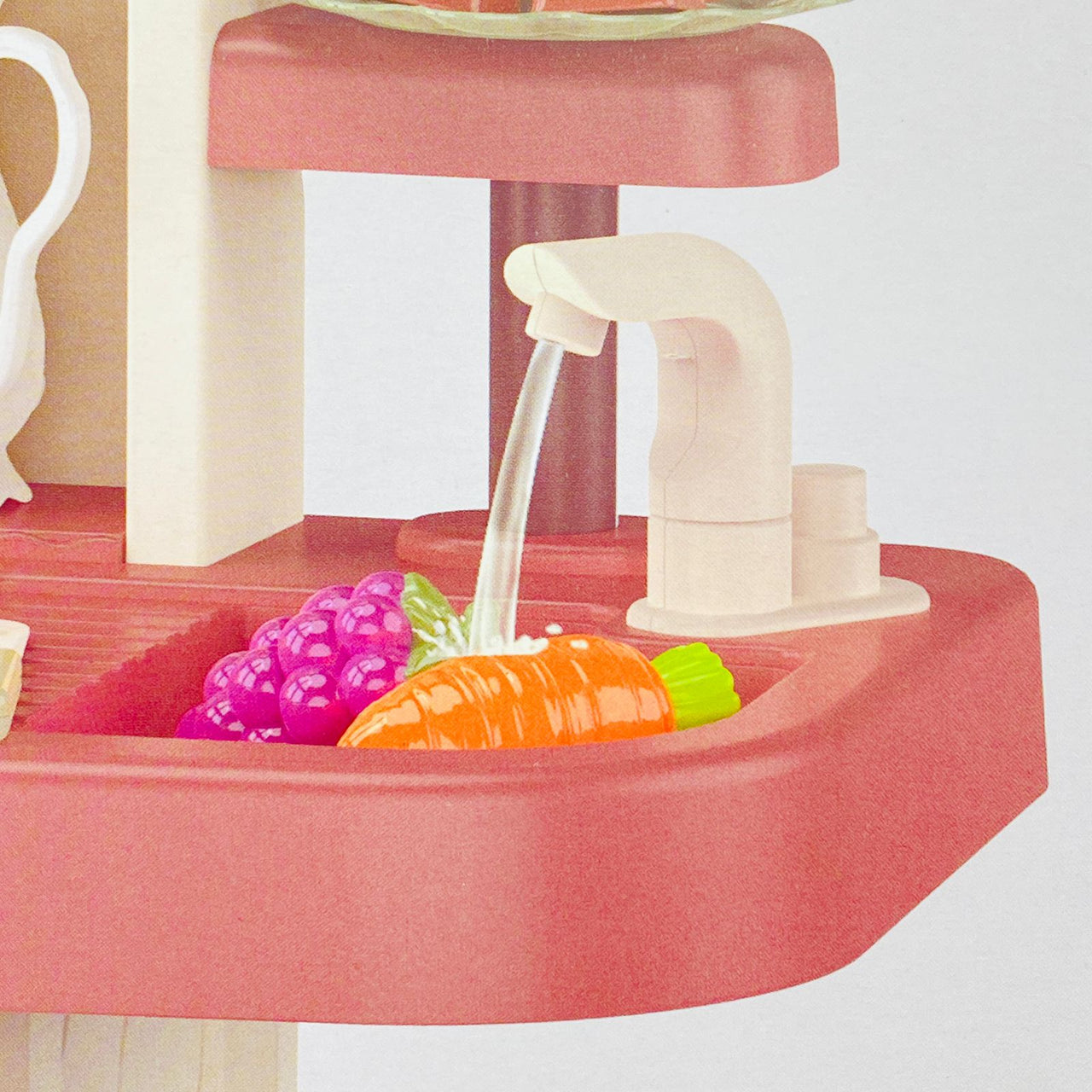 Spraying Mist Kitchen Trolley Set For Kids