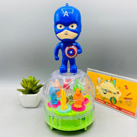 Thumbnail for Battery Operated Captain America Gear Toy