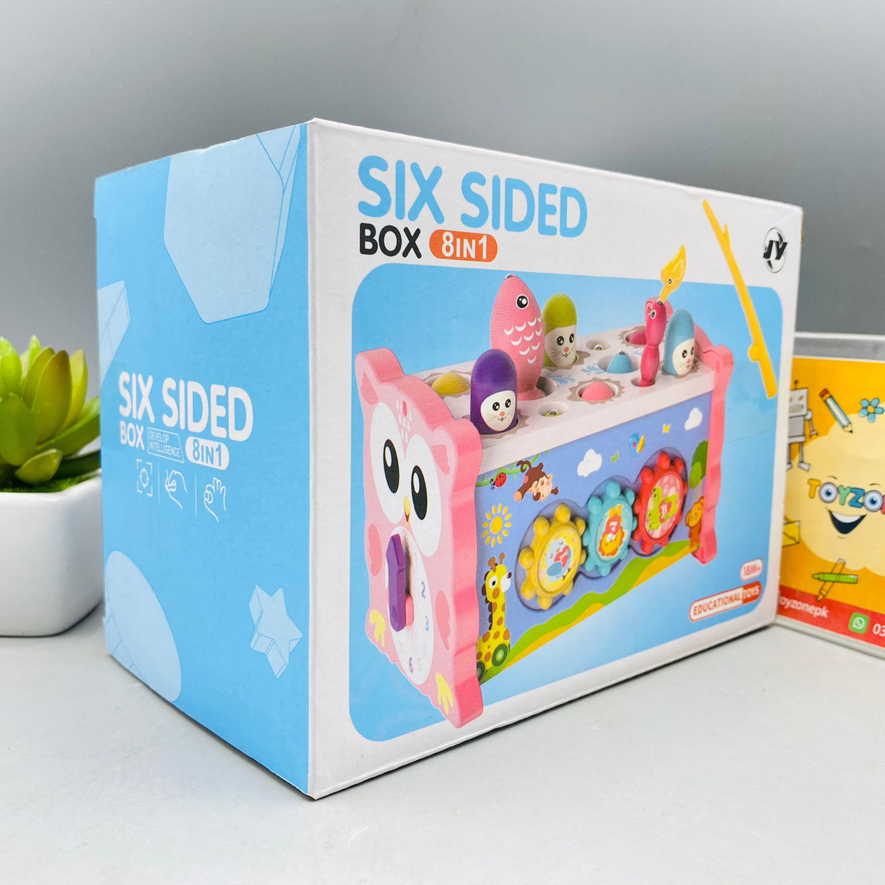 Six Sided Box 8 In 1 Learning Toy