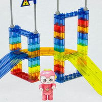 Thumbnail for Rail Car Magnetic Blocks Track Set