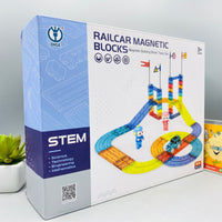 Thumbnail for Rail Car Magnetic Blocks Track Set