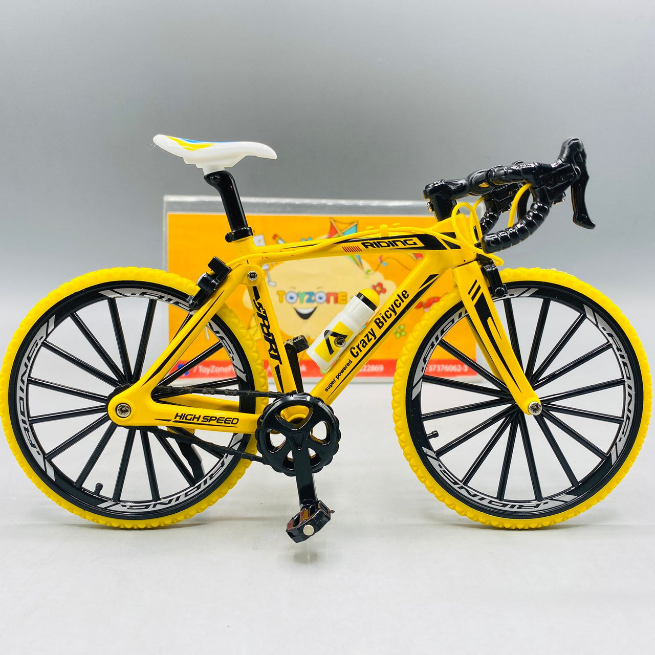 Buy Mini Die cast Mountain Bicycle Toy online in Pakistan Toyzone.pk