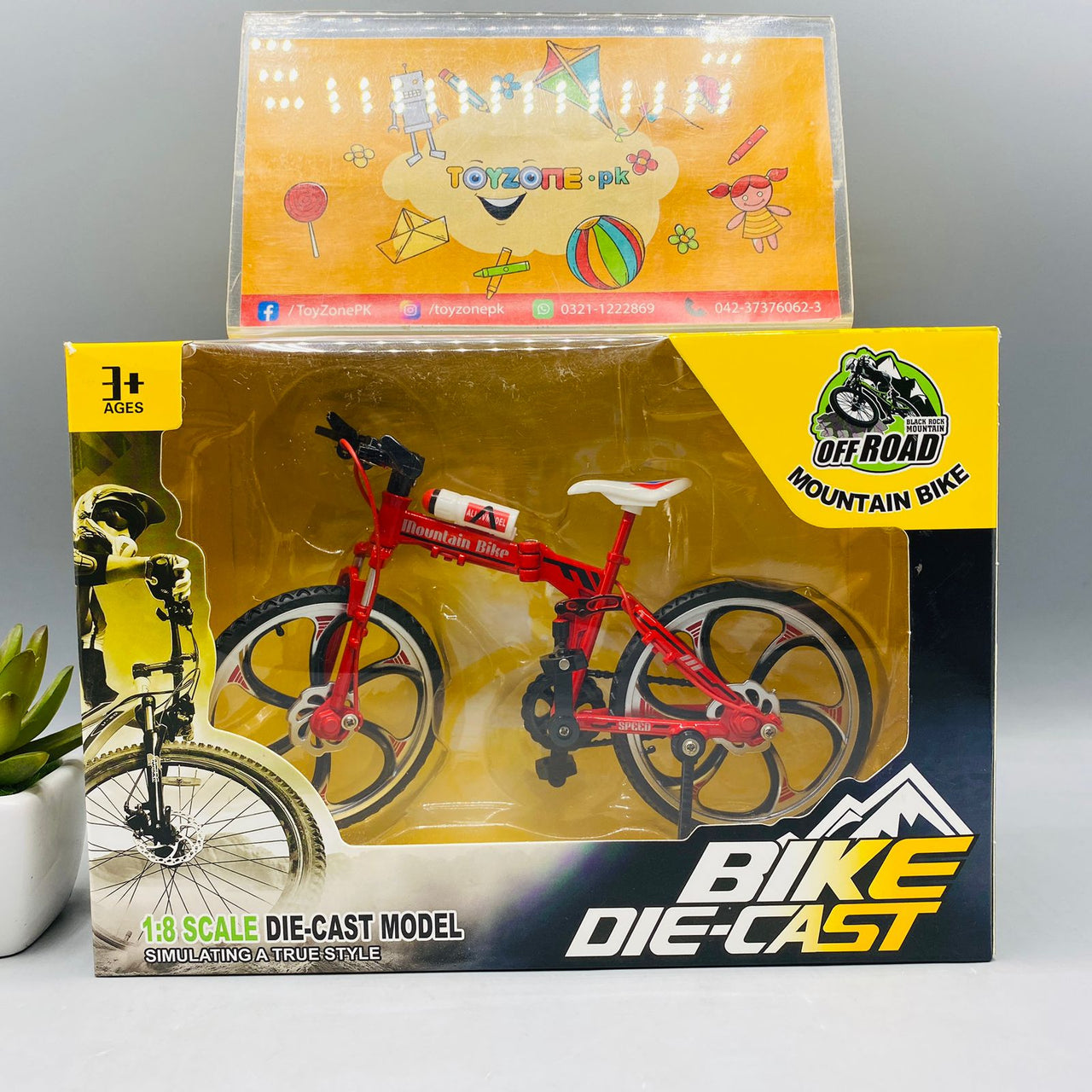 Miniature Folding Mountain Bike Toy