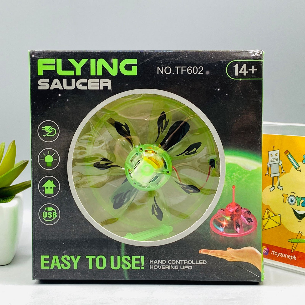 Hand Controlled Flying Saucer Ufo