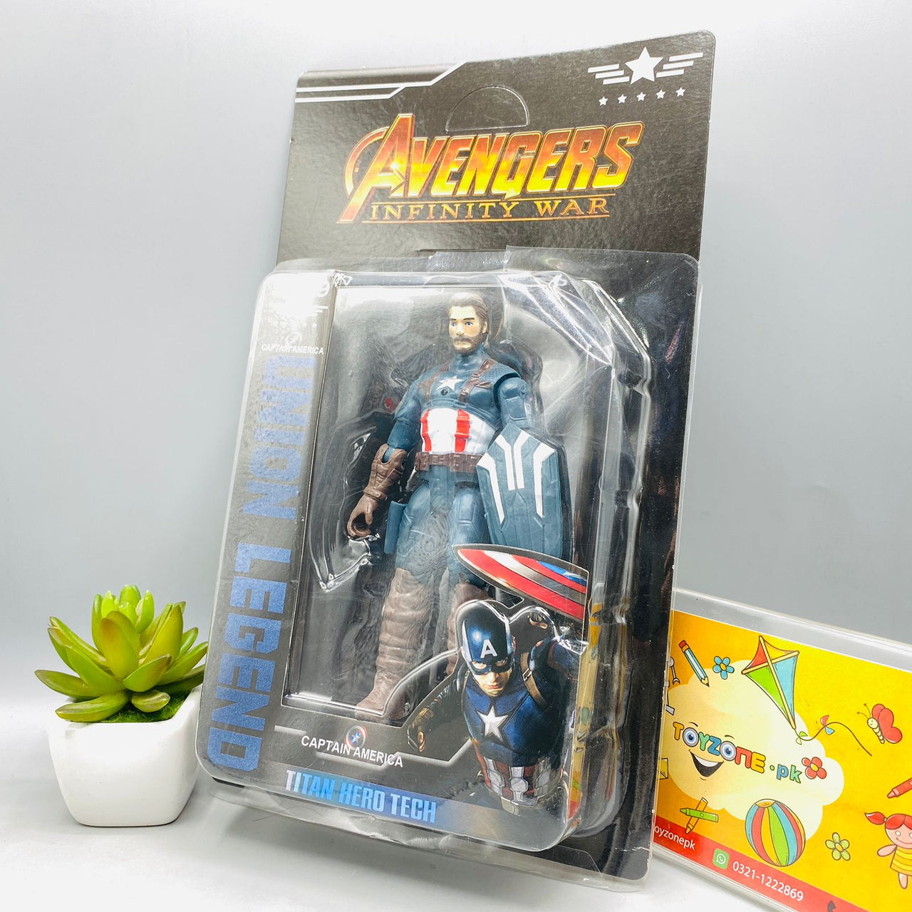 Captain America Action Figure Toy
