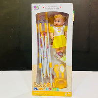 Thumbnail for Baby Play House Doll With Walker