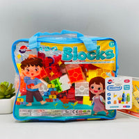 Thumbnail for Play & Learn Building Blocks Bag 130 PCs