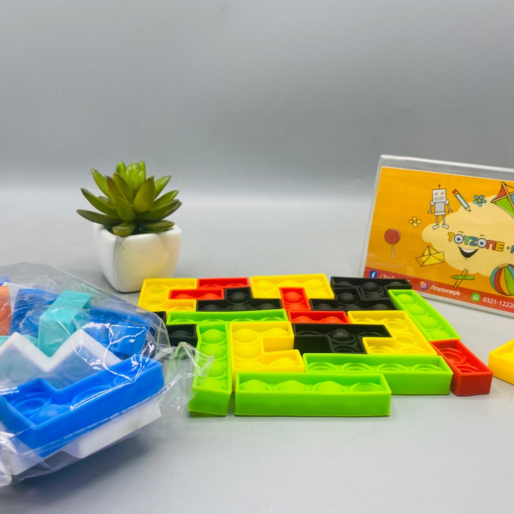 Soft Block Popping Game For Kids