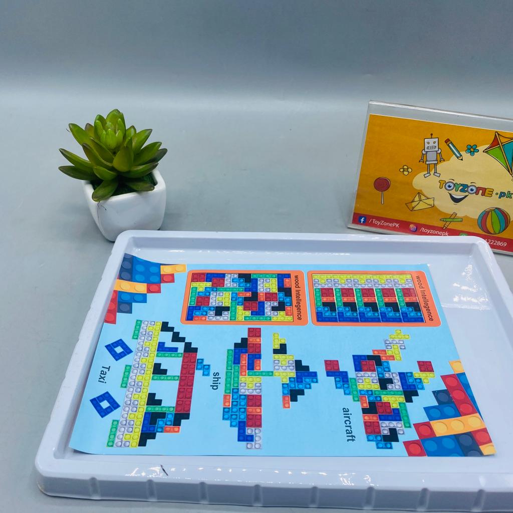 Soft Block Popping Game For Kids