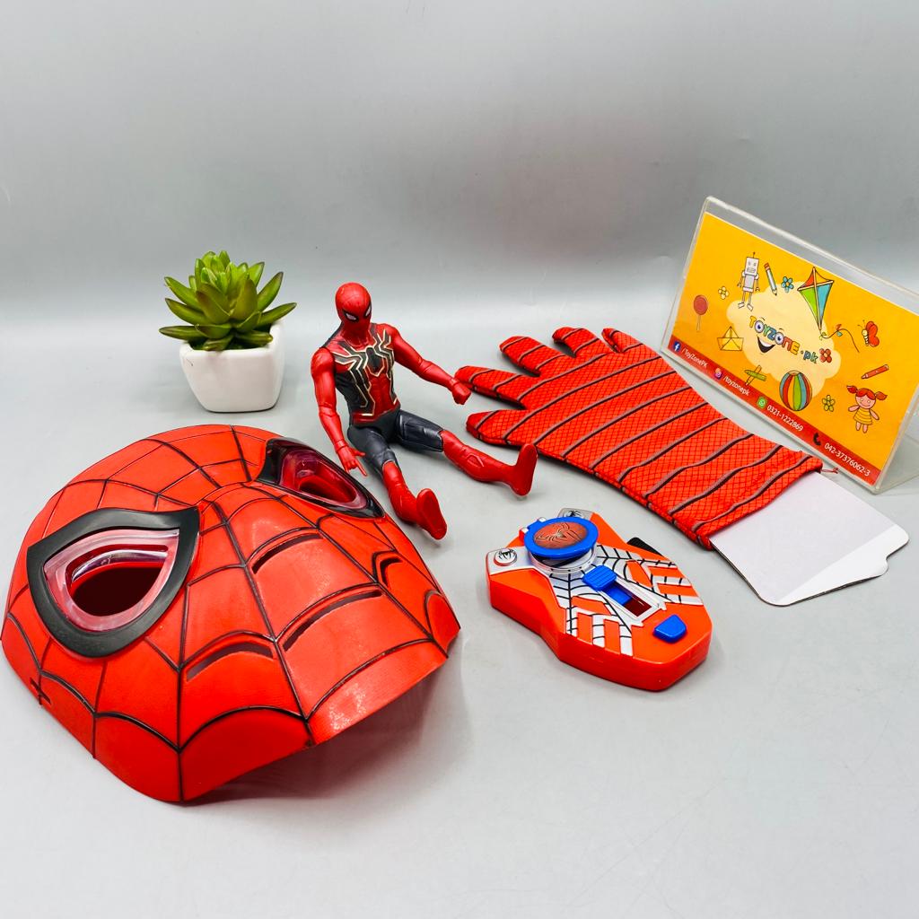 Spider Man Disk  Shooter With Figure