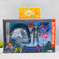 Thumbnail for Disk Shooter With Captain America  Figure And Light Mask