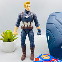 Thumbnail for Disk Shooter With Captain America  Figure And Light Mask