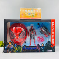 Thumbnail for Web Shooter With Spider Man Figure And Light Mask
