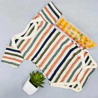 Thumbnail for Baby Romper Half Sleeve Pack of 5 Pieces in different colors