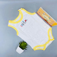 Thumbnail for Baby Romper Sleeve Less Pack of 5 Pieces