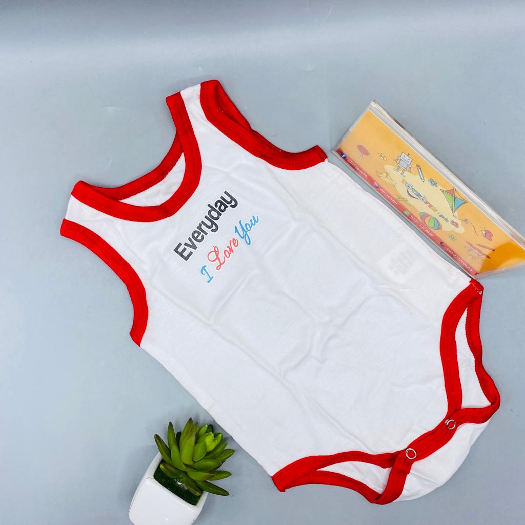 Baby Romper Sleeve Less Pack of 5 Pieces