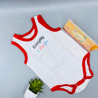 Thumbnail for Baby Romper Sleeve Less Pack of 5 Pieces