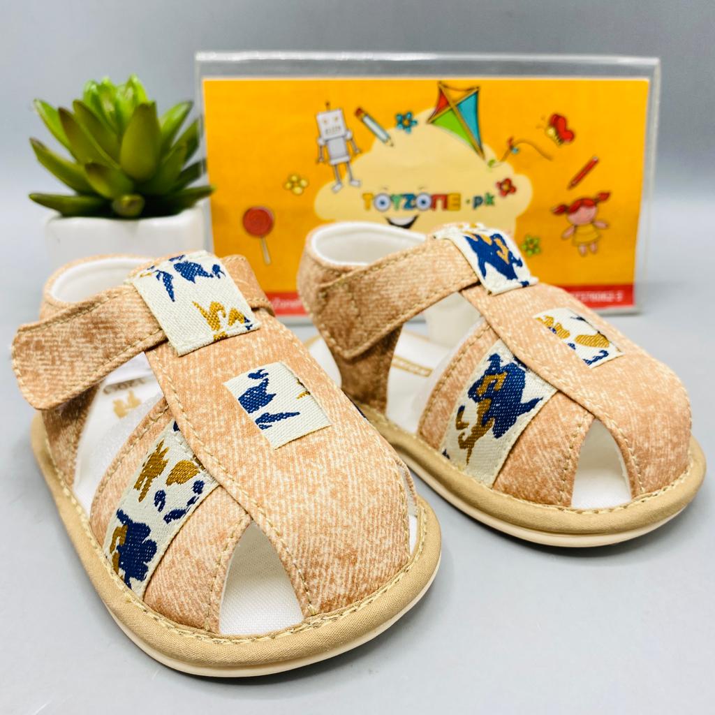 Breathable Baby Sandals in Brown Color