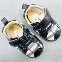 Thumbnail for Flat Baby Shoes in Black & White Color