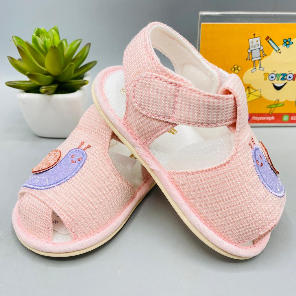 Breathable Baby Sandals in Snail Character