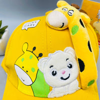 Thumbnail for Baby Cap In Giraffe Character