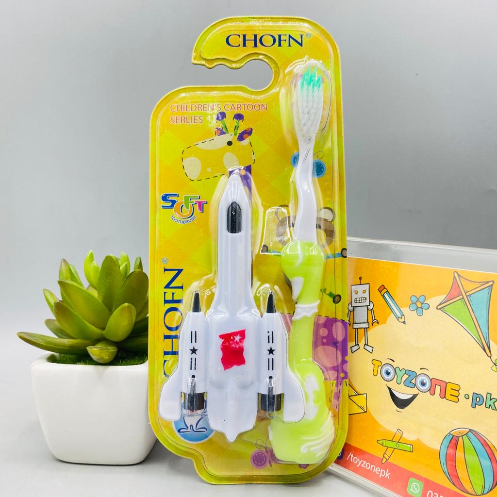 Baby Toothbrush With Airplane Toys