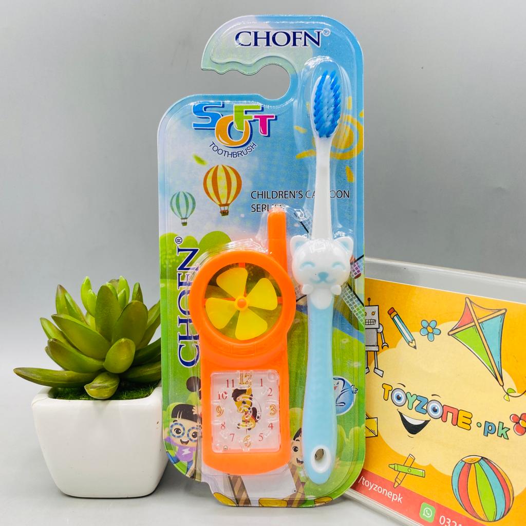 Children Soft Toothbrush With Toy