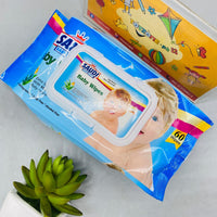 Thumbnail for Saudi Extra Sensitive Baby Wipes Big Pack