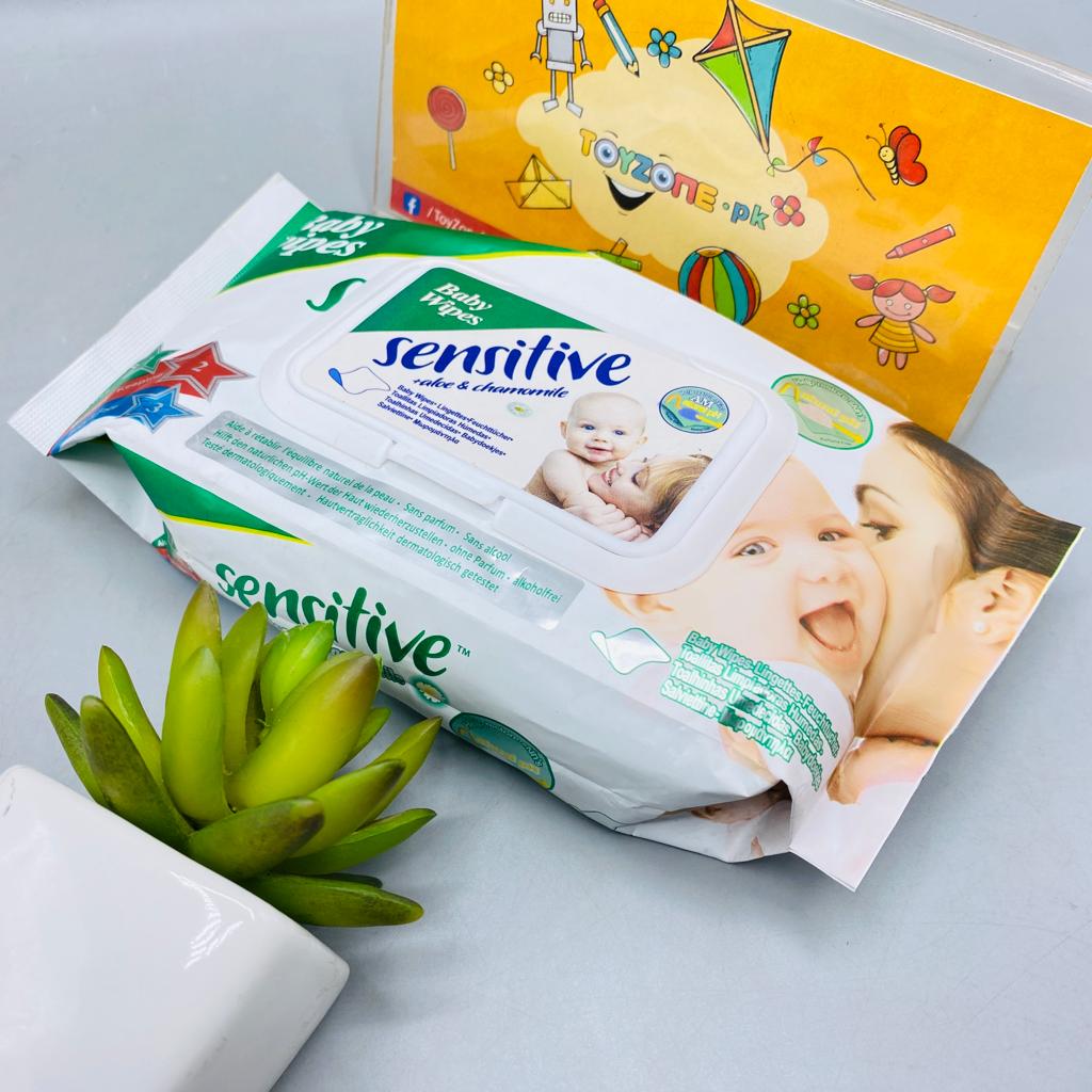 Sensitive Baby Sensitive Baby Wipes 90 Pieces – ToyZone.Pk