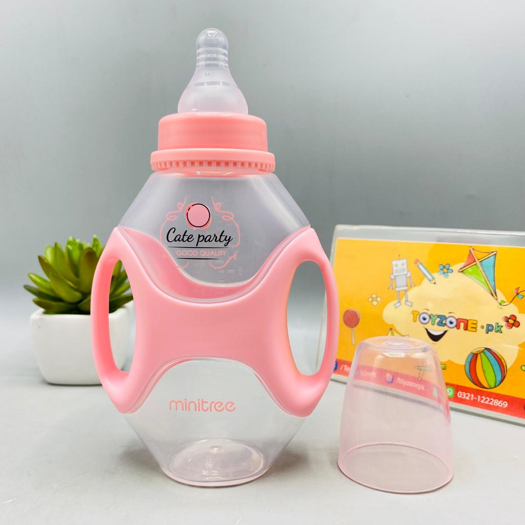 Minitree Baby Feeding Bottle With Handle 270ml