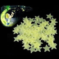 Thumbnail for 3D Stars Luminous Fluorescent Wall Stickers