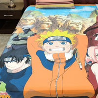 Anime characters kids Bedsheet