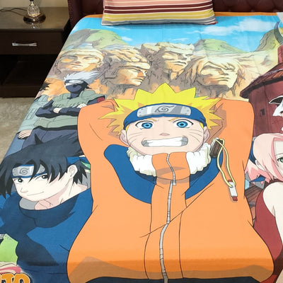 Anime characters kids Bedsheet