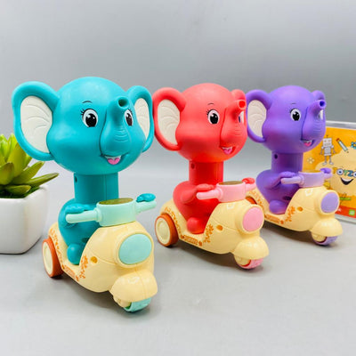 Animal Motorcycle Friction Toy