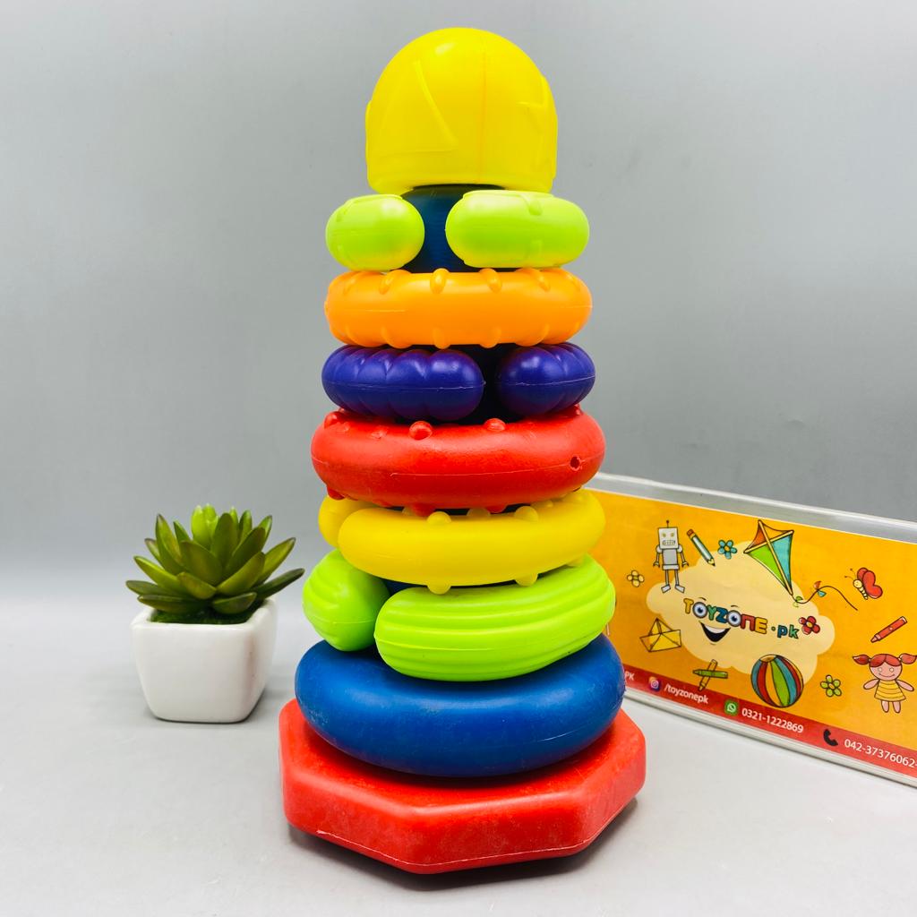 Wonder Play Stacking Rainbow Tower