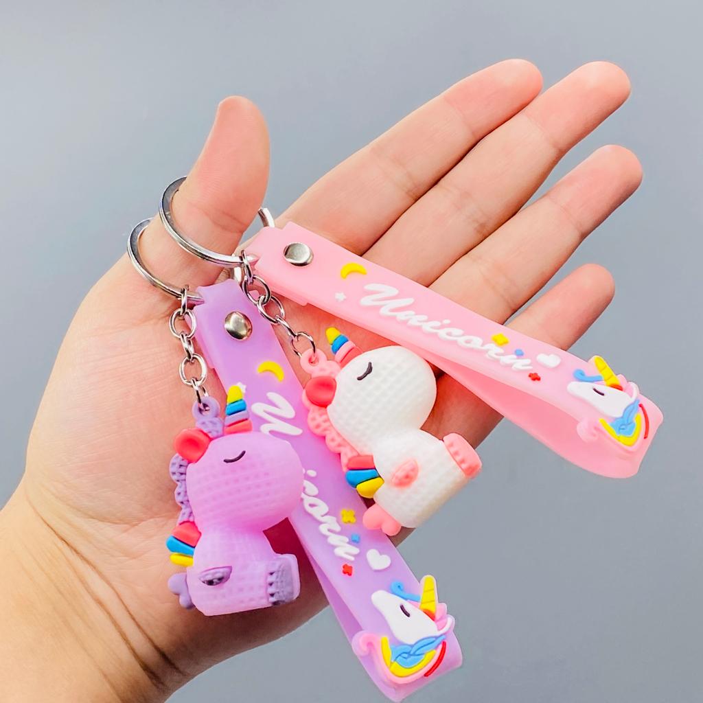 Cute Unicorn Keychain