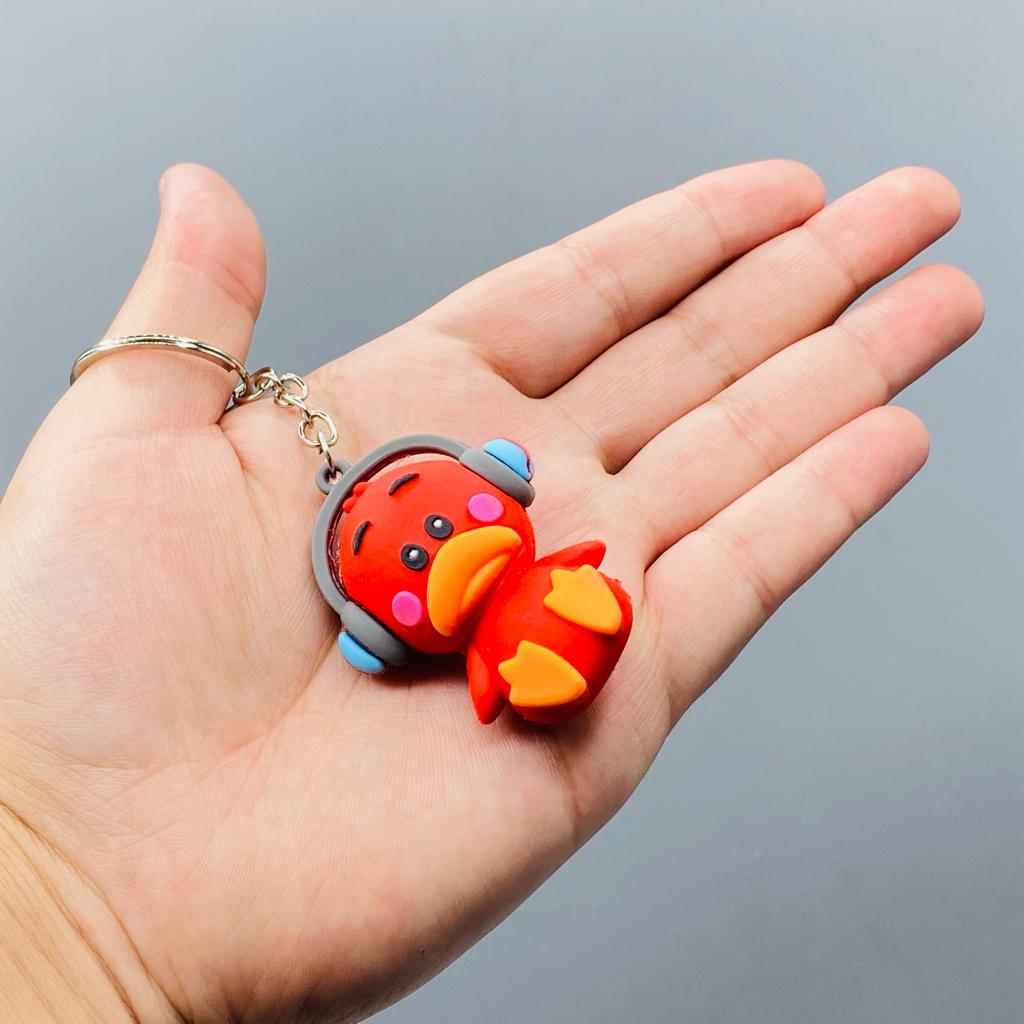 Rubber Duck Keychain