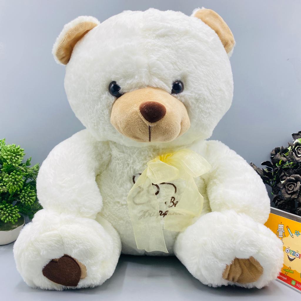 White Cute Teddy Bear Stuff Toy